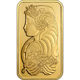 1 oz Gold PAMP Bars